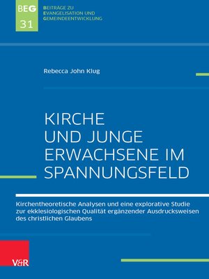cover image of Kirche und Junge Erwachsene im Spannungsfeld